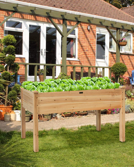 Raised Garden Bed with Legs, 49" L x 23" W x 30" H
