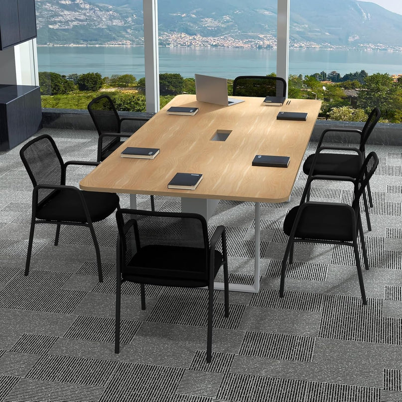 Giantex Office Guest Chair, Waiting Room Chairs with Mesh Back