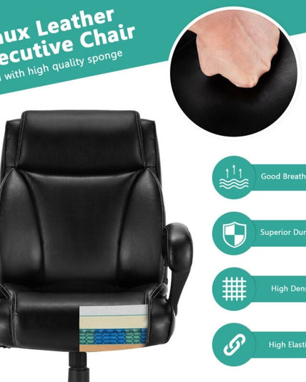 Home Office Chair, 400 LBS High Back Big and Tall Executive Chair