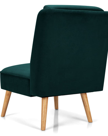 Giantex Comfy Single Sofa Chair w/Rubber Wood Legs