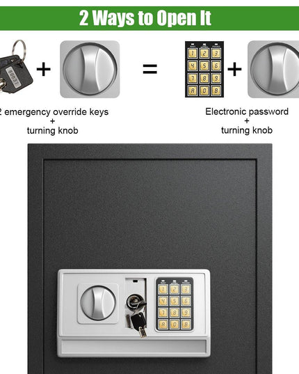 Large Digital Electronic Safe Box Keypad Lock Security - Giantexus