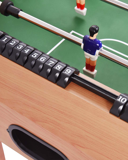 Giantex 48'' Wooden Soccer Table Game w/ Footballs