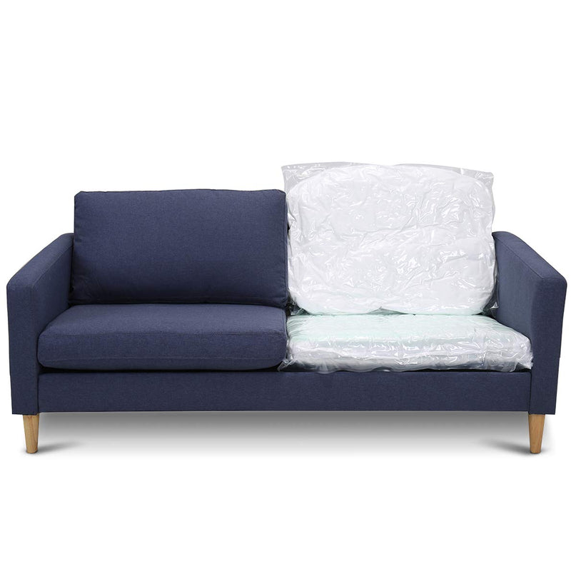 Giantex Modern Upholstered Accent Sofa, Fabric Futon Sofa Bed