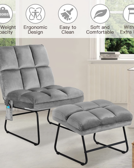 Giantex Massage Chair with Ottoman