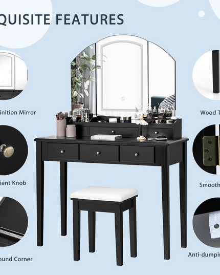 CHARMAID Large Vanity Set