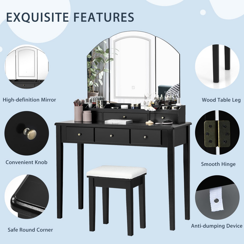 CHARMAID Large Vanity Set