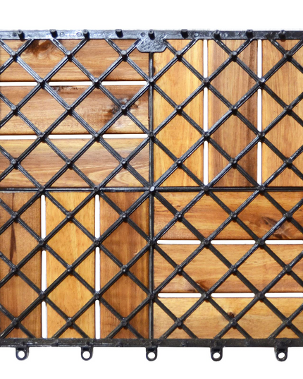 27 PCS Interlocking Patio Deck Tiles - Giantex