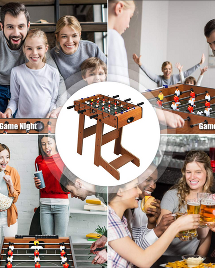 Giantex 27in Football Table w/ 2 Mini Footballs