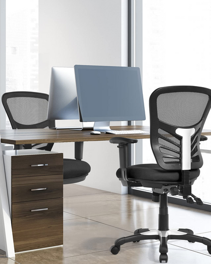 Giantex Seat Tilt Adjustment Office Chair for Working Studying Gaming