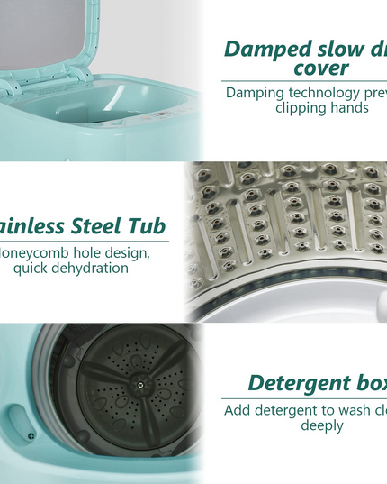 Portable Baby Laundry Washer and Dryer Combo