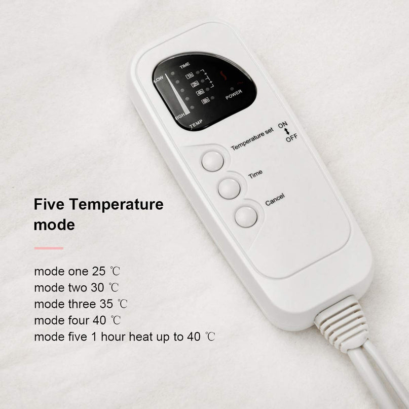 Giantex Smart Electric Heated Mattress Pad, Heating Bed Topper Blankets w/ Low-Voltage