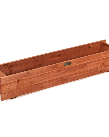 Raised Garden Bed Flower or Vegetable Planter (36" L X 7" W X 6" H)