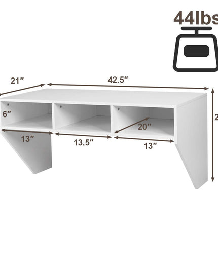 Giantex Wall Mounted Desk Floating Computer Desk