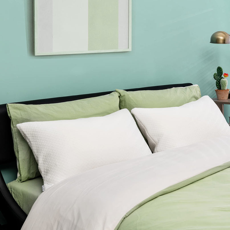 Giantex 2 Pack Shredded Memory Foam Pillows