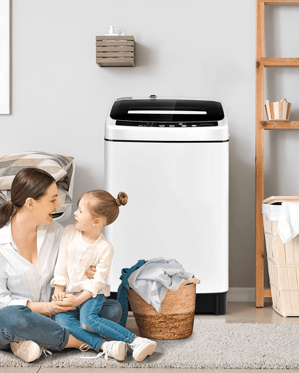 2 in 1 Portable Laundry Washer 1.5Cu.Ft 11lbs Capacity Washer and Dryer Combo - Giantexus