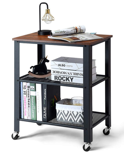 Giantex 3-Tier Microwave Cart Wooden