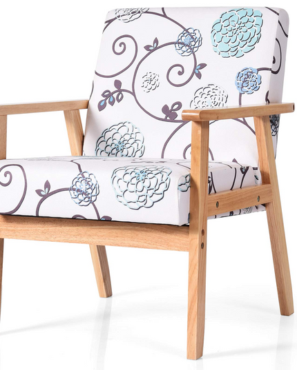 Giantex Decorative Retro Accent Chairs for Living Room
