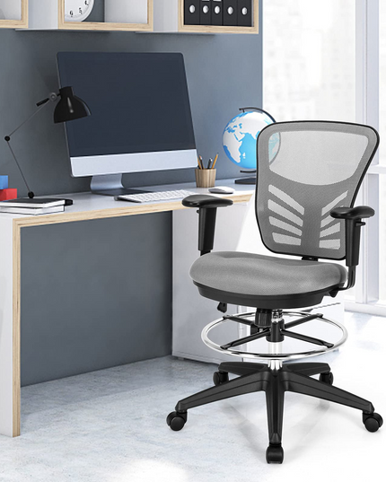 Giantex Mesh Drafting Chair, Standing Desk Chair