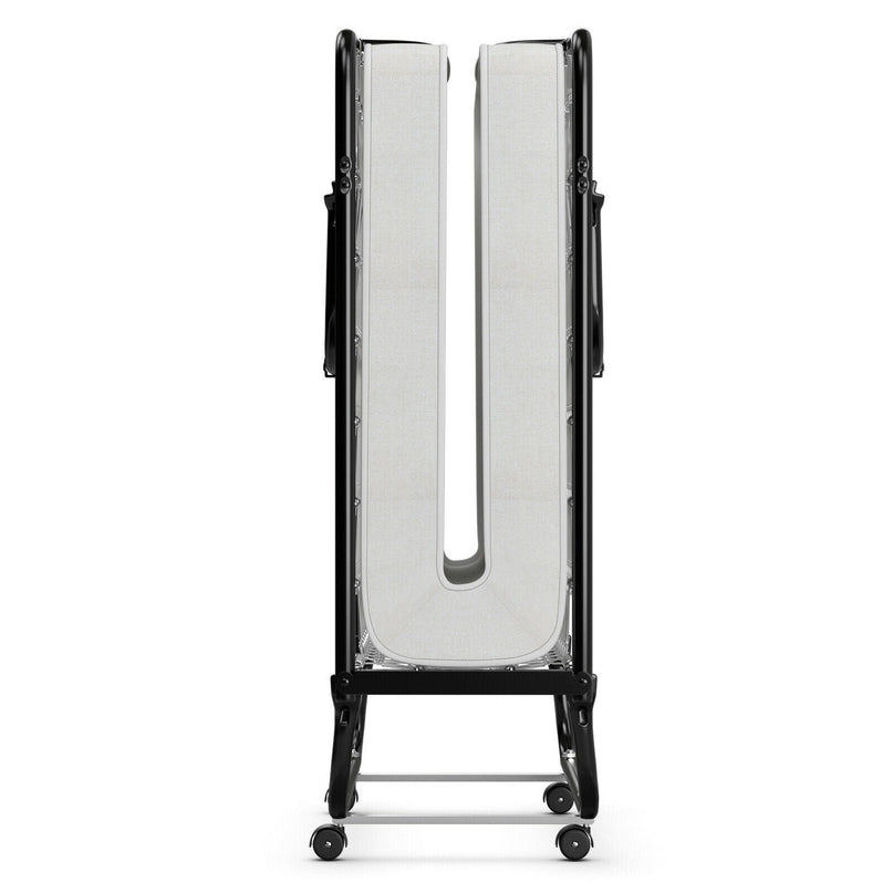 Rollaway Folding Bed with 4 Inch Mattress