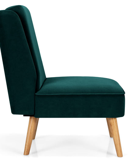Giantex Comfy Single Sofa Chair w/Rubber Wood Legs