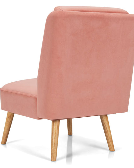 Giantex Comfy Single Sofa Chair w/Rubber Wood Legs