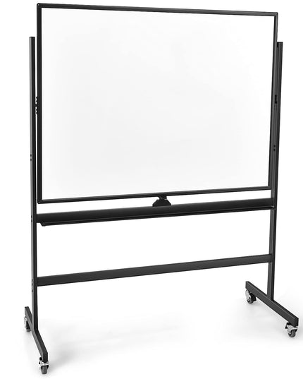 Double-Sided Magnetic Dry Erase Mobile Whiteboard - Giantex