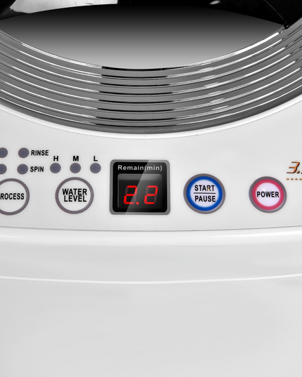 Portable 8 lbs Load Capacity Compact Full-Automatic Laundry