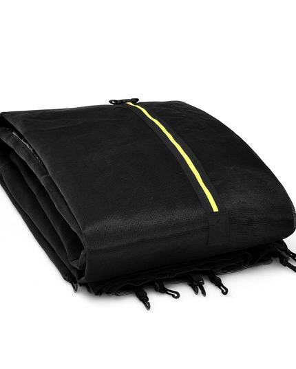 Giantex Trampoline Safety Net, 8 10 12 14 15 16Ft Weather-Resistant Replacement Enclosure Net for Round Frame