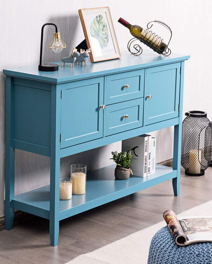 Giantex Buffet Sideboard, Wood Storage Cabinet