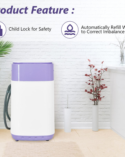Portable Baby Laundry Washer and Dryer Combo