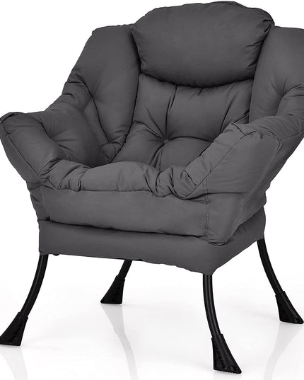 Modern Lazy Chair, Accent Contemporary Lounge Chair - Giantex