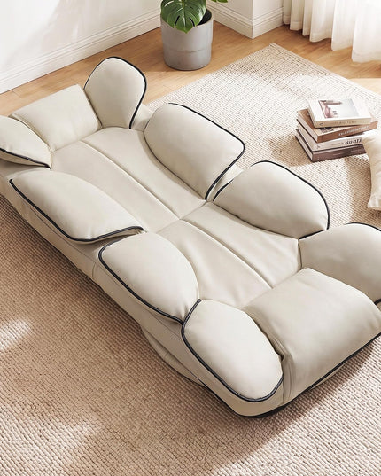 Giantex 360° Swivel Floor Gaming Chair with 6-Position Adjustable Backrest & Sponge Filling