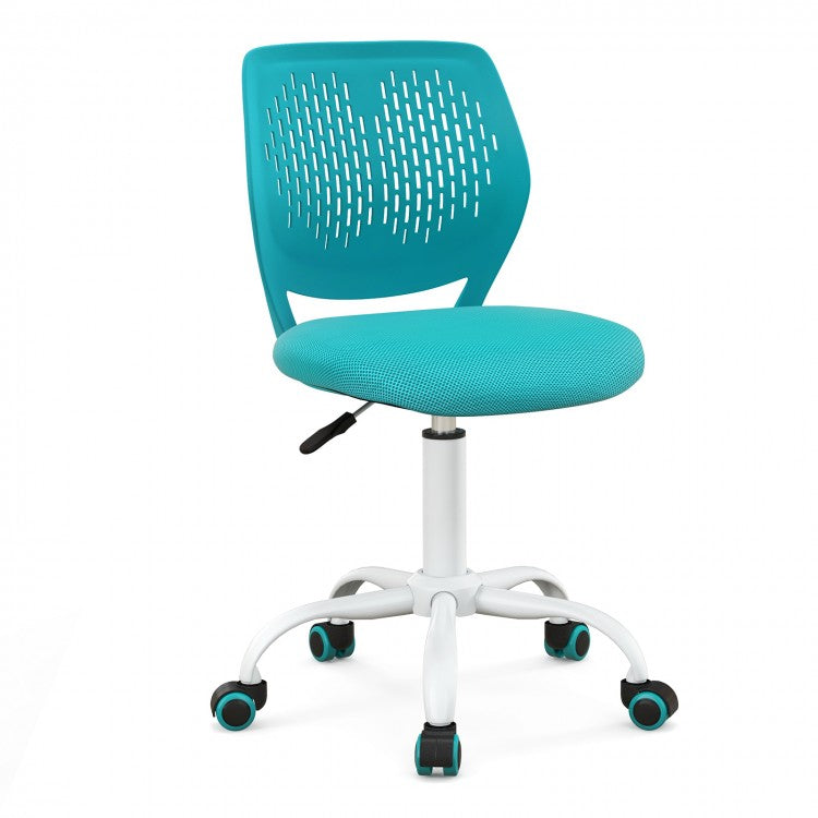 Giantex Kids Desk Chair, Children Armless Study Chair with Adjustable Height, for Girls Boys Teens