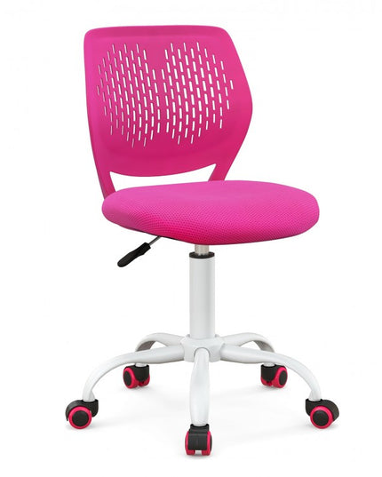 Giantex Kids Desk Chair, Children Armless Study Chair with Adjustable Height, for Girls Boys Teens