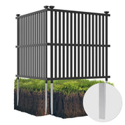 2 Panels / Black