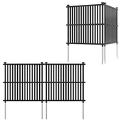 4 Panels / Black