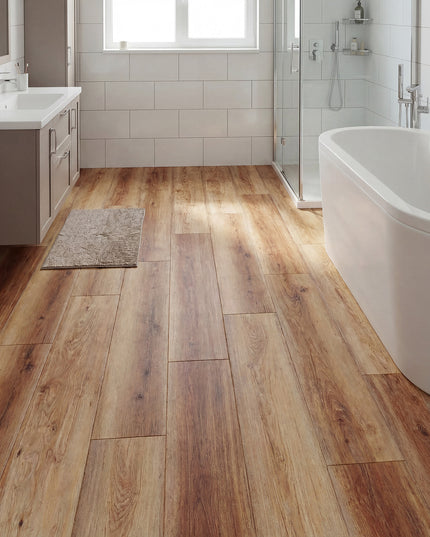 Giantex 24/48-Pack Vinyl Flooring Planks 36" x 6" 36/72 Sq.Ft