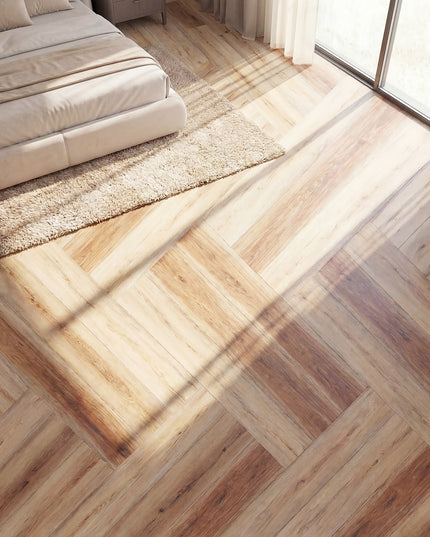 Giantex 24/48-Pack Vinyl Flooring Planks 36" x 6" 36/72 Sq.Ft