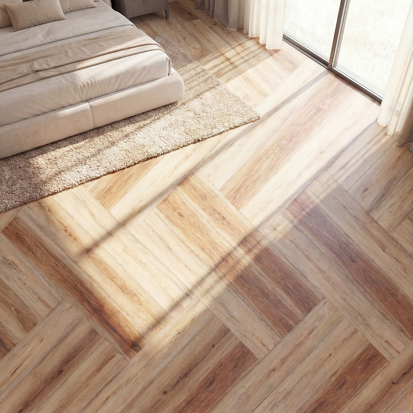 Giantex 24/48-Pack Vinyl Flooring Planks 36" x 6" 36/72 Sq.Ft