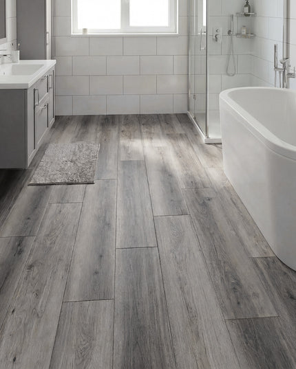Giantex 24/48-Pack Vinyl Flooring Planks 36" x 6" 36/72 Sq.Ft