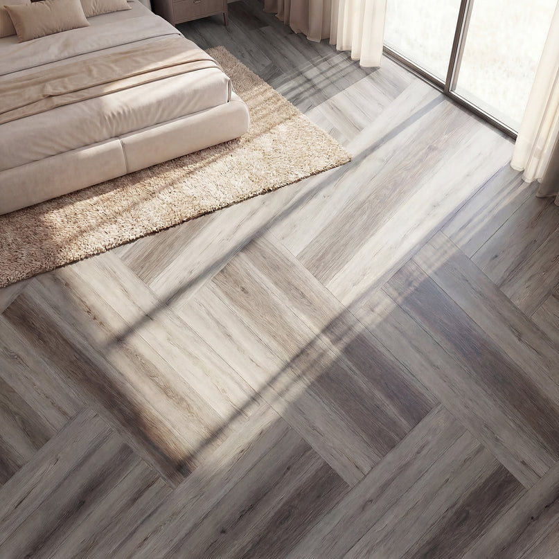 Giantex 24/48-Pack Vinyl Flooring Planks 36" x 6" 36/72 Sq.Ft