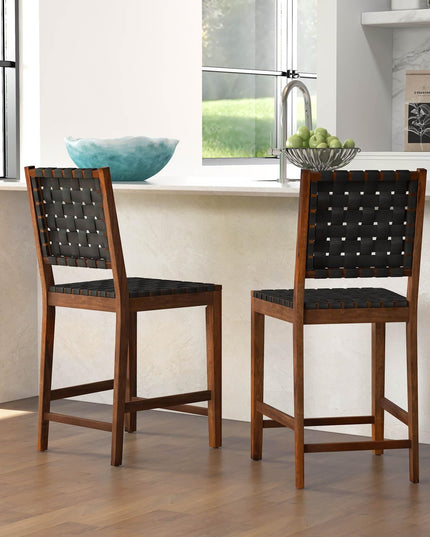 Giantex 24" Counter Height Bar Stools Set of 2