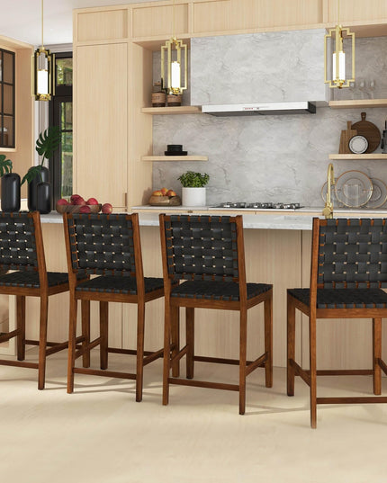 Giantex 24" Counter Height Bar Stools Set of 2
