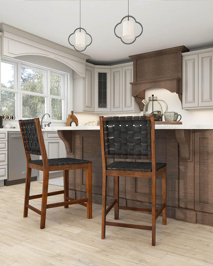 Giantex 24" Counter Height Bar Stools Set of 2