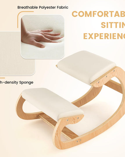 Giantex Ergonomic Kneeling Chair, Posture Chair for Desk with Cushion