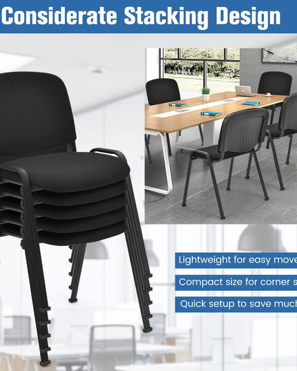 Conference Chair Elegant Design Stackable Office