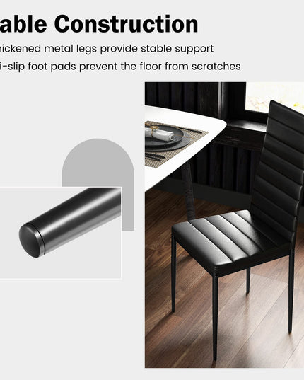 Giantex Set of 6 Dining Chairs
