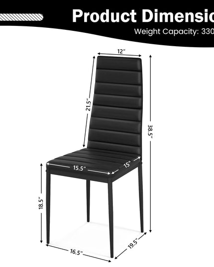 Giantex Set of 6 Dining Chairs