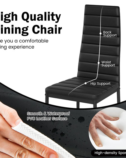 Giantex Set of 6 Dining Chairs