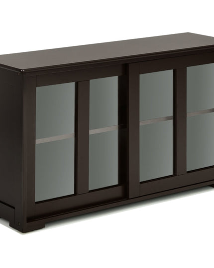 Giantex Buffet Sideboard, Wood Credenza with Sliding Doors